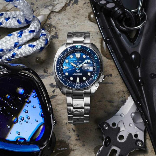 Seiko SRPK01K1 Prospex Schildkröte Padi Diver 200 45 mm