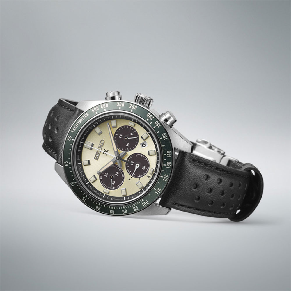 Lip Orologio Rally Ninja 41mm: Cronografo Quarzo Con Quadrante Blu E Cinturino In Pelle Marrone - Eleganza Vintage