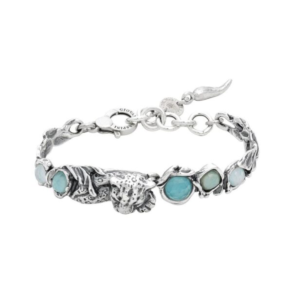 Bracciale Giovanni Raspini Blue Jaguar con Madreperla Bracciale Giovanni Raspini Blue Jaguar con Madreperla