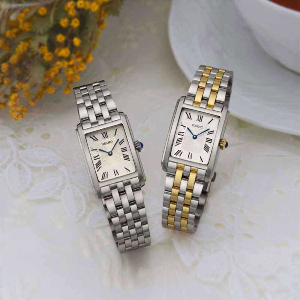 Seiko SWR087P1 Klassischer Quarz plattiert