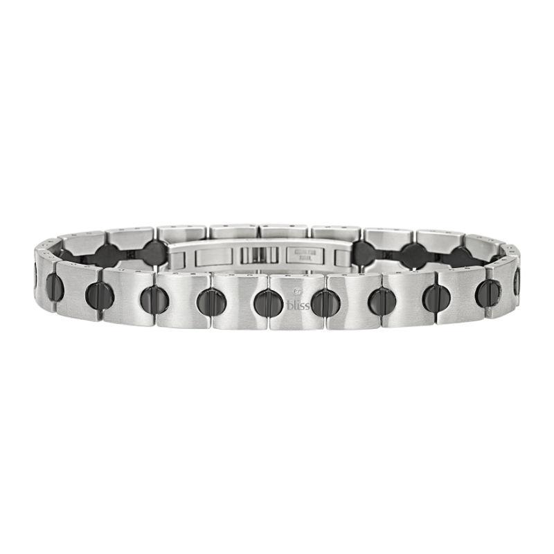 Bliss Men's Rider Steel Bracelet