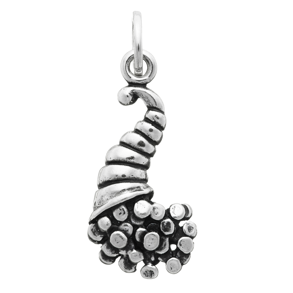 Giovanni Raspini Cornucopia Charm in Silver