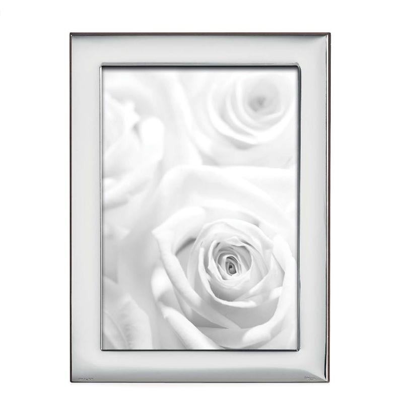 925 Silver Mirror Frame Cm. 13x18 Ottaviani