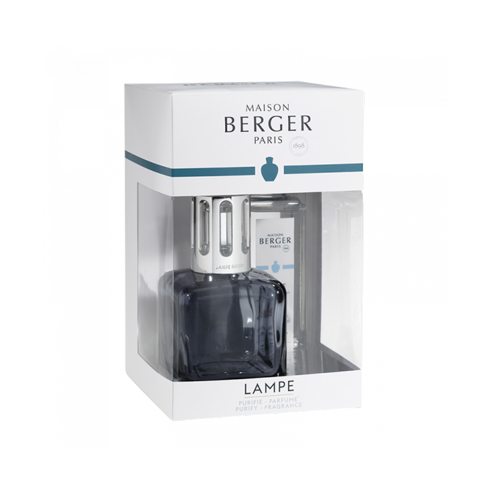 Lampe Berger Glacon Grigio + 250ml Aromatic White Tea Box Set