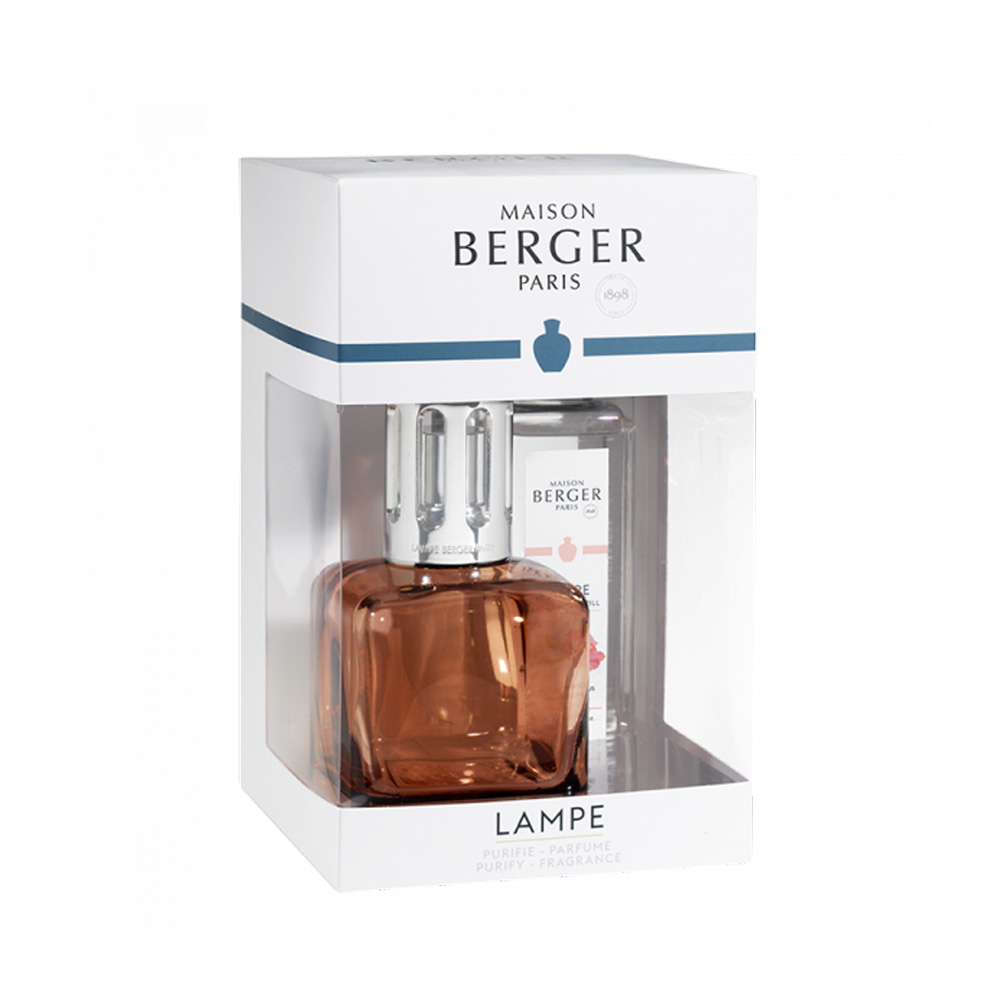 Lampe Berger Glacon Pink Amber + 250 ml Hibiscus Fragrance Impressive Box Set