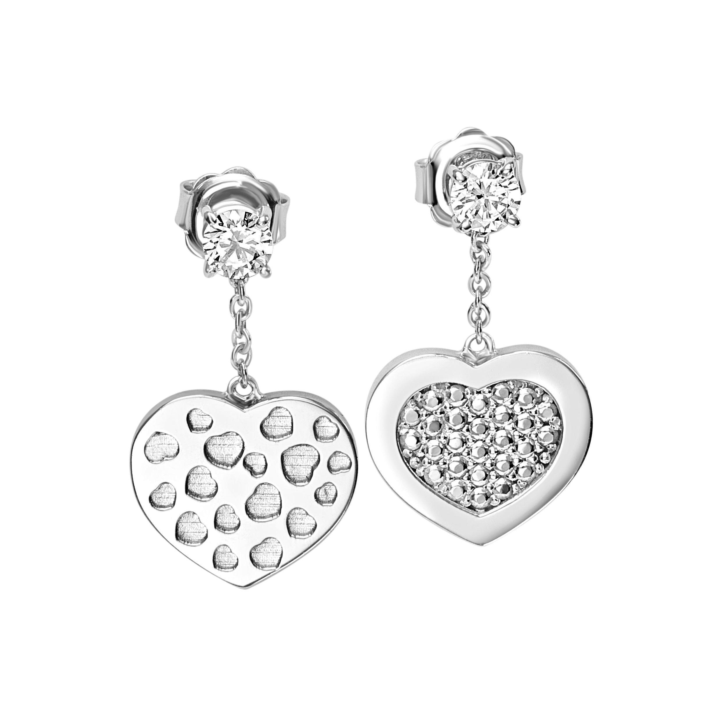 Bliss Love Affaire Earrings In Silver