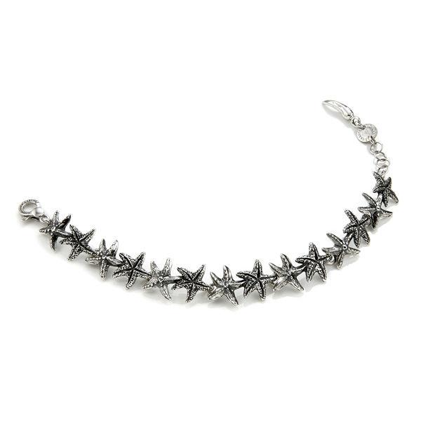 Giovanni Raspini Sea Stars Mini Bracelet In 925 Sterling Silver