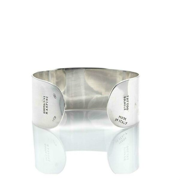 Tattoo Bangle Maxi Bracelet In 925 Sterling Silver - Our Friendship Forever - Giovanni Raspini