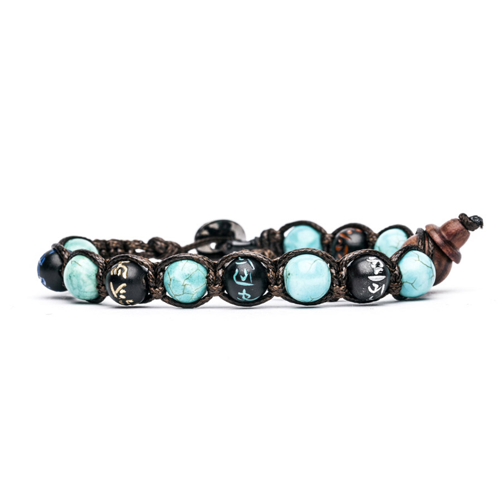 Tamashii Tibetan Bracelet Original Mantra Collection with Turquoise