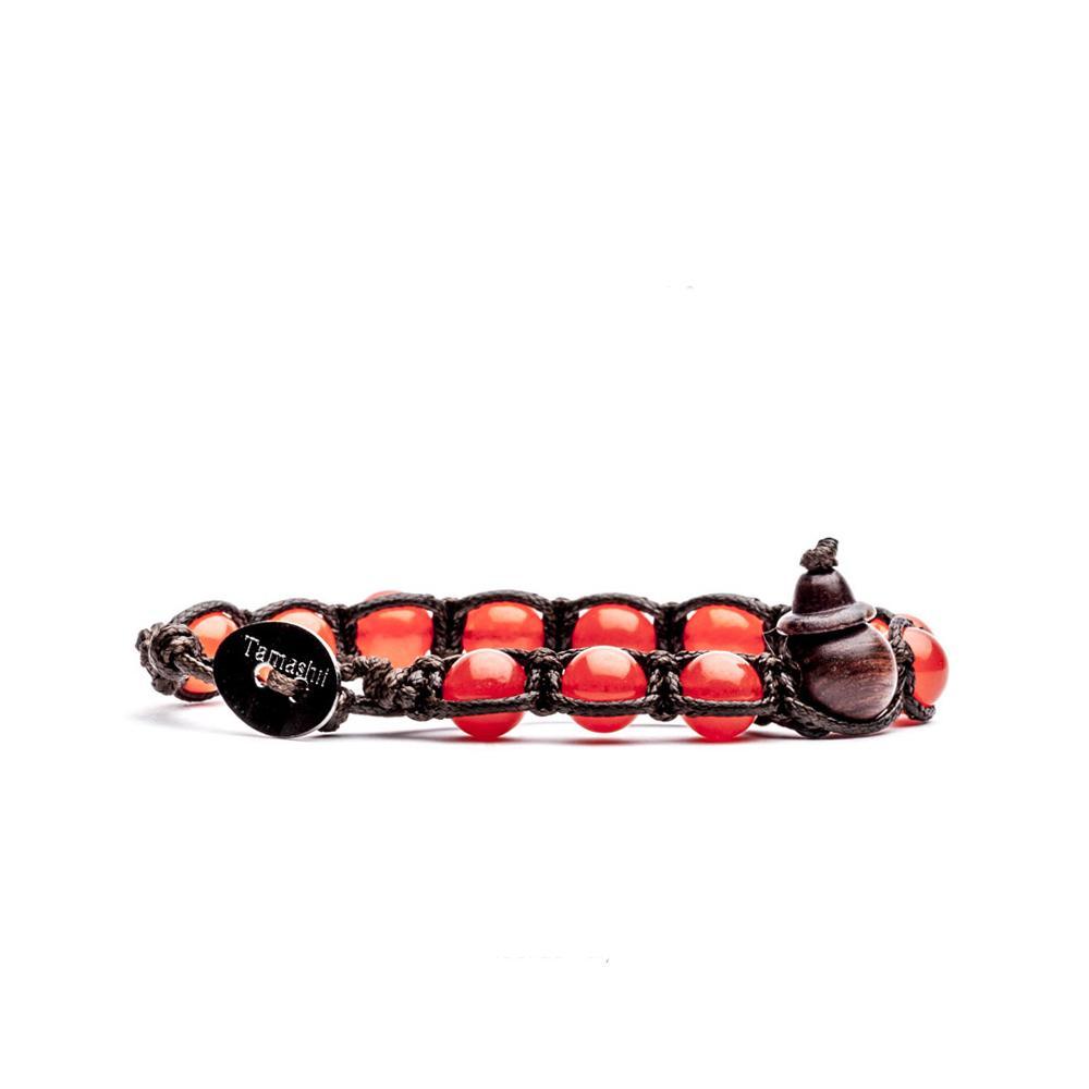 Original Tibetan Tamashii Bracelet With Fire Red Agate