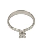 Fabio Ferro Engagement Ring with IGI Certified Diamond Brilliant Cut 0.30 Carat