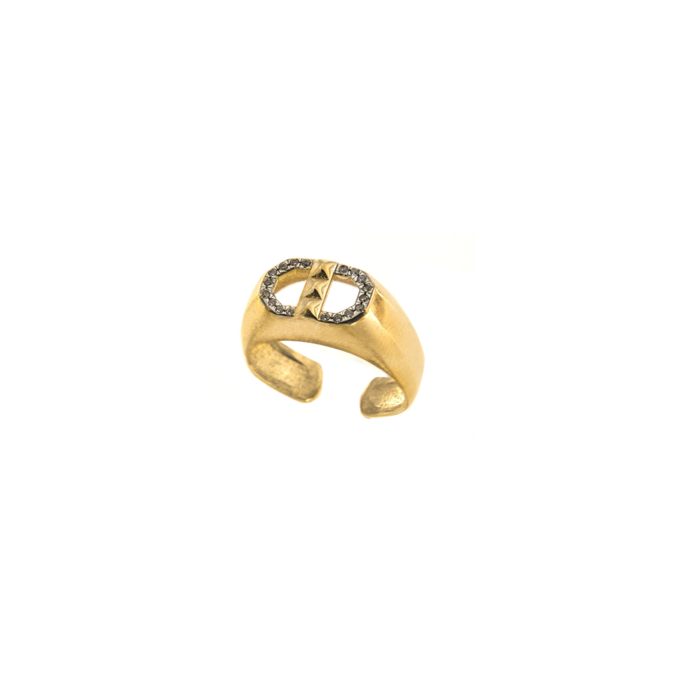 Rue des Mille Stardust Magnetic Chevalier Pinkie Ring