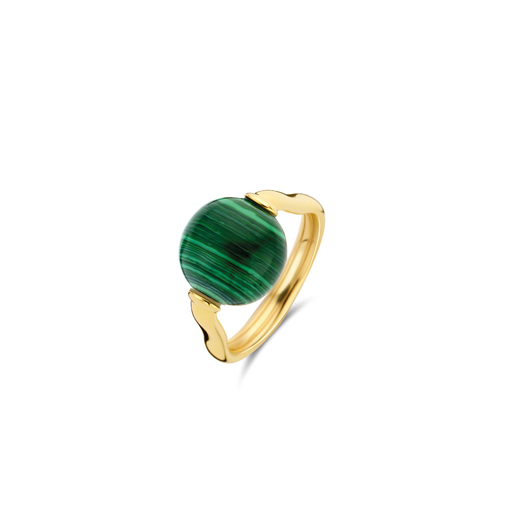 Ring Ti Sento Milan Planets Malachite