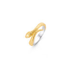 Ti Sento Milano Golden Snake Ring