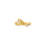 Ti Sento Milano Golden Snake Ring