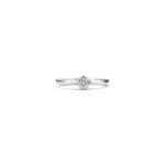 Ti Sento Milano Solitaire Small Zircon Ring