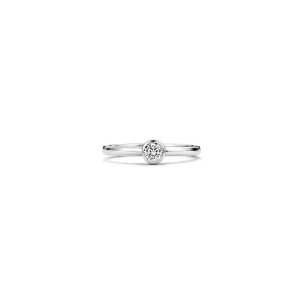 Ti Sento Milano Solitär Kleiner Zirkon Ring