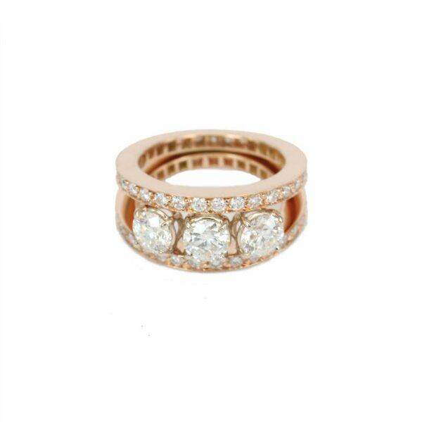 Ring Trilogie Rose Gold Le Mie Creazioni