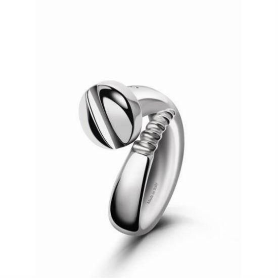 Bliss Vis d'Amour Ring Shiny Silver