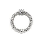 Fope Flex It Ring Panorama Collection in White Gold with Diamonds