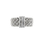 Fope Flex It Ring Panorama Collection in White Gold with Diamonds