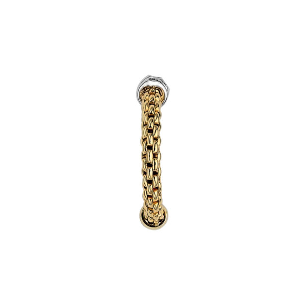 Fope Flex It Ring Prima Collection in Yellow Gold with Diamonds