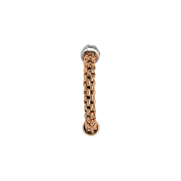 Fope Ring Prima Flex It Collection in Rose Gold with Diamonds