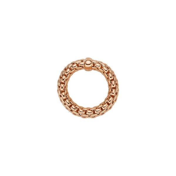 Fope Flex It Ring Essentials Collection with Rose Gold Bar