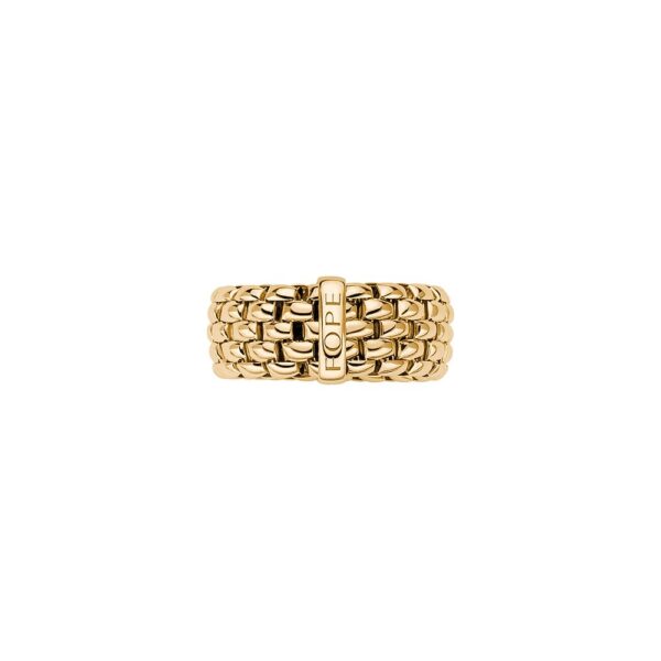 Fope Flex It Kollektion Essentials Gelbgold Ring