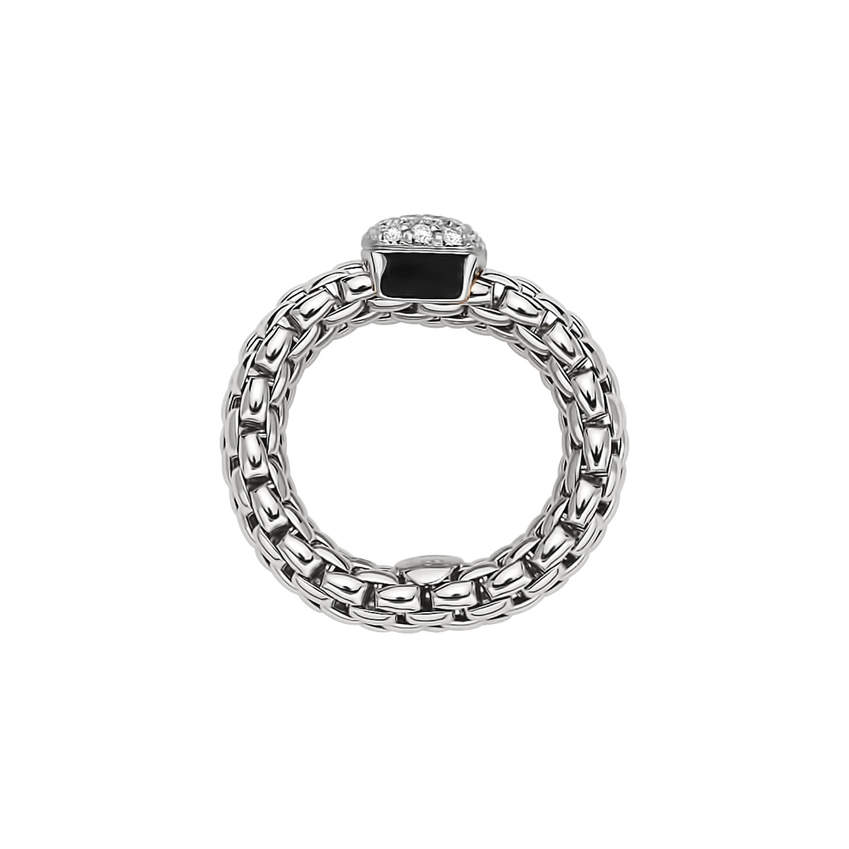 Fope Vendome Flex It Ring in White Gold with Diamonds
