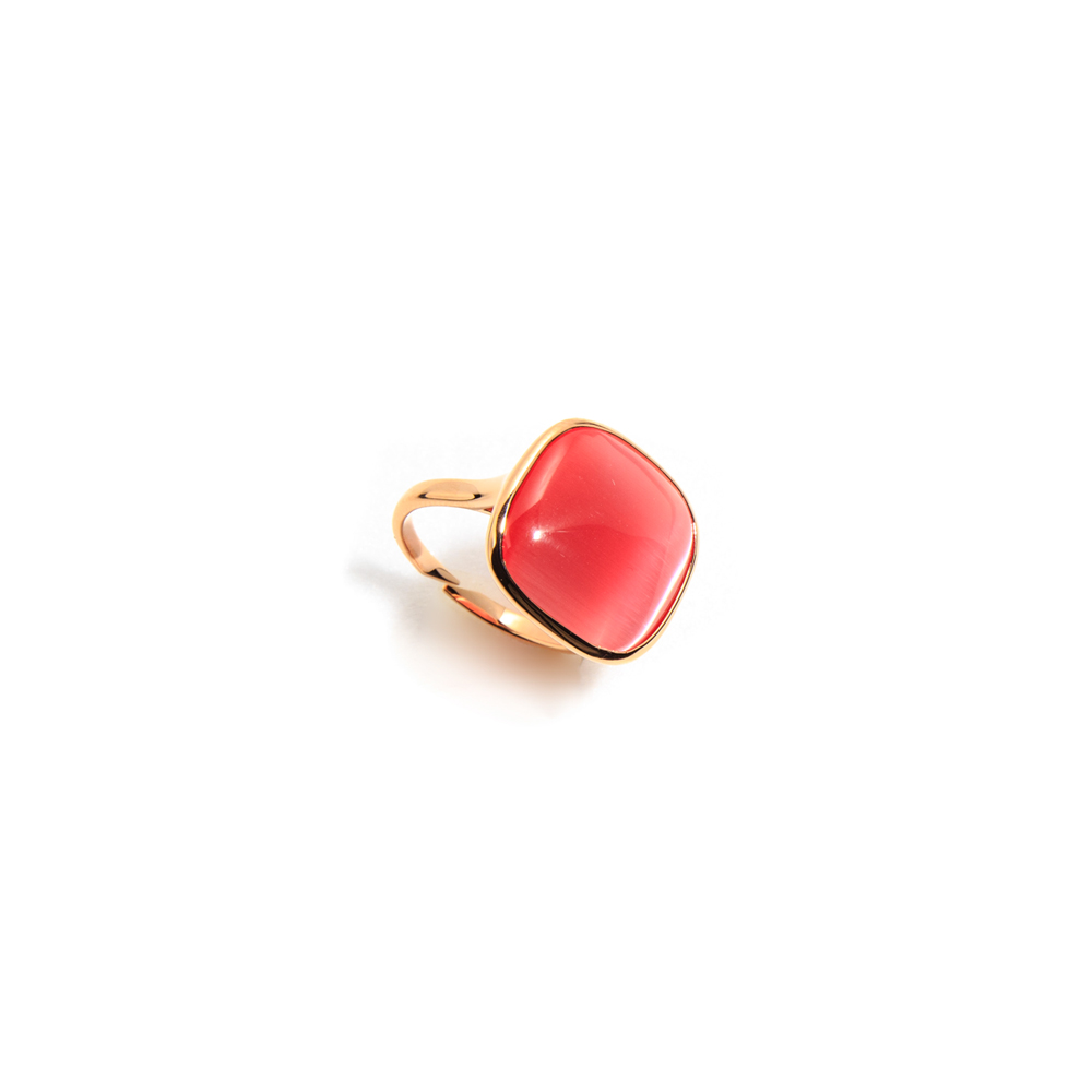 Madi Only Hydrothermal Quartz Red Ring