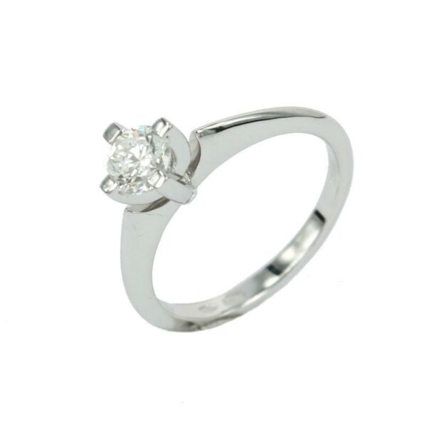 Fabio Ferro Engagement Ring with Diamond Brilliant Cut 0.50 Carat