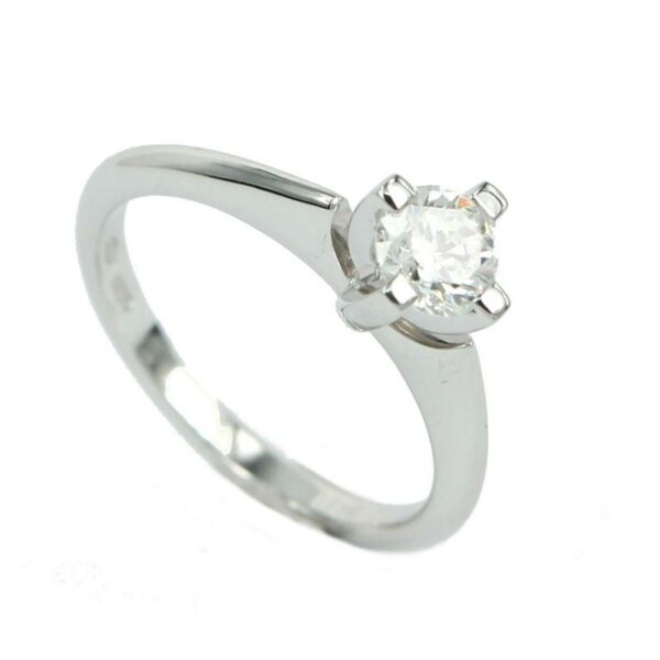 Fabio Ferro Engagement Ring with Diamond Brilliant Cut 0.50 Carat