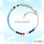 Amen Vita Christi Bracelet The Life of Jesus in 925 Silver Length Cm. 20