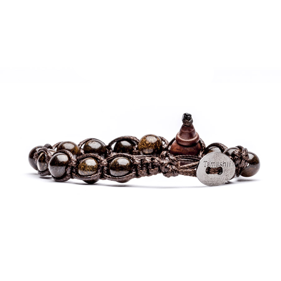 Original Tibetan Bronze Agate Tamashii Bracelet