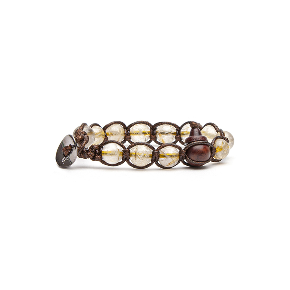 Tamashii Bracelet Original Tibetan Rutilated Quartz