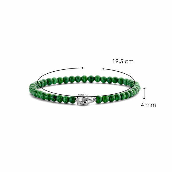 Ti Sento Milano Malachite Bracelet
