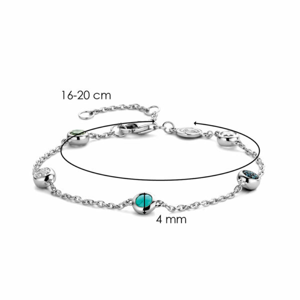 Ti Sento Milano Multipietra Bracelet