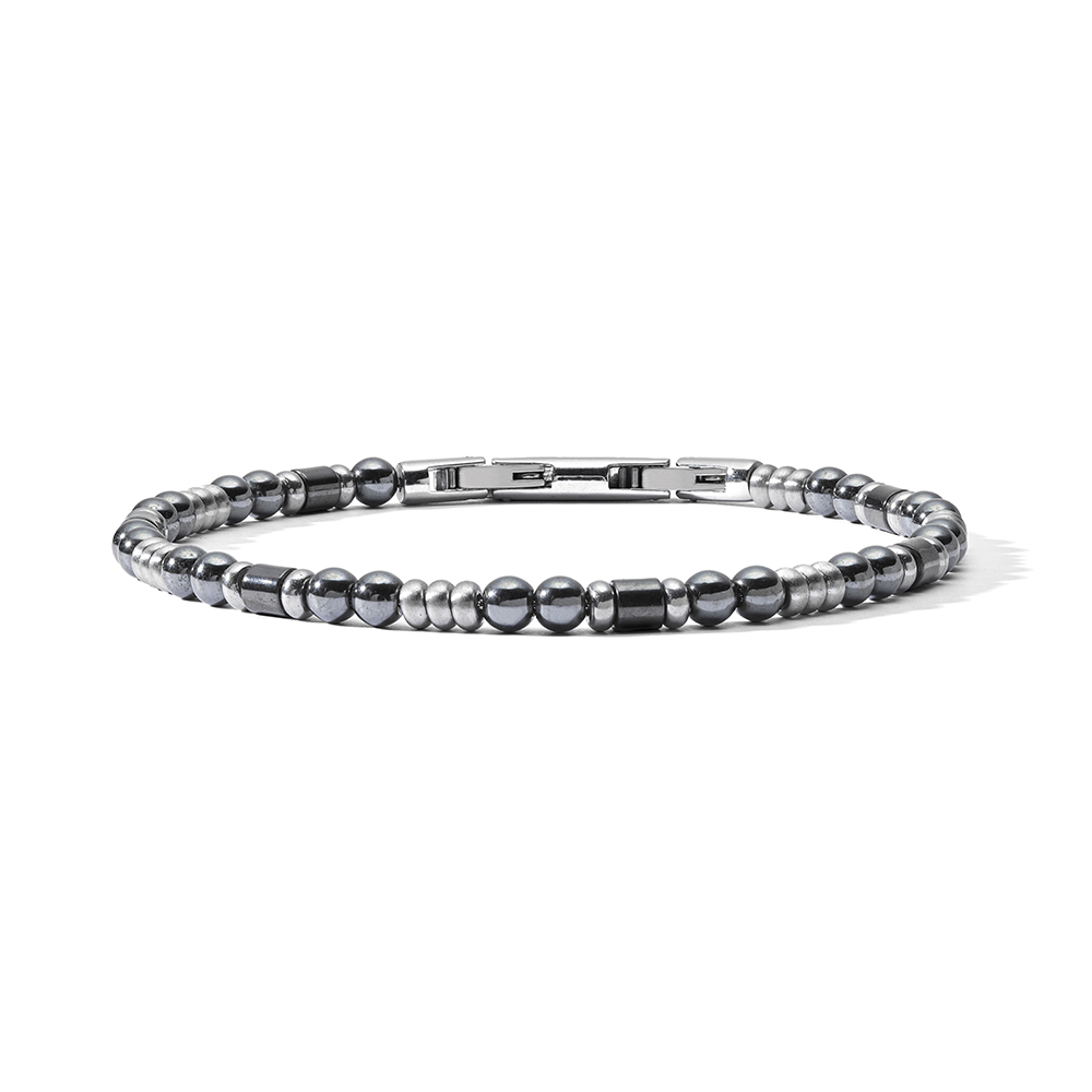 Comete Jewellery Herrenarmband District aus versilbertem Stahl
