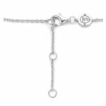 925 Sterling Silver Women's Bracelet With Interlocking Zirconia Circle Ti Sento Milano