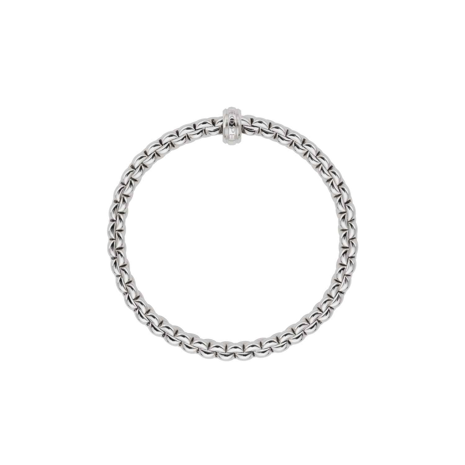 Fope Flex It Bracelet Eka Collection in White Gold