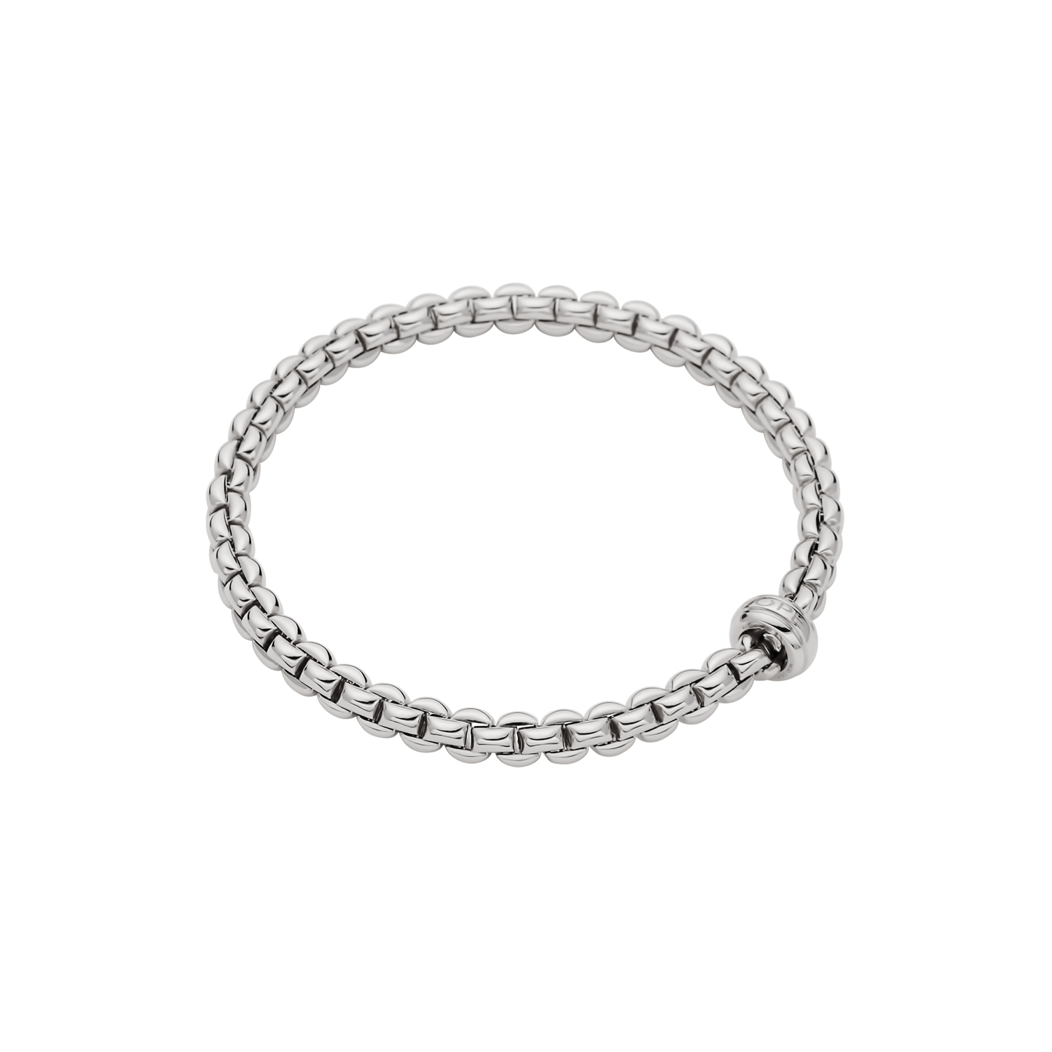 Fope Flex It Bracelet Eka Collection in White Gold