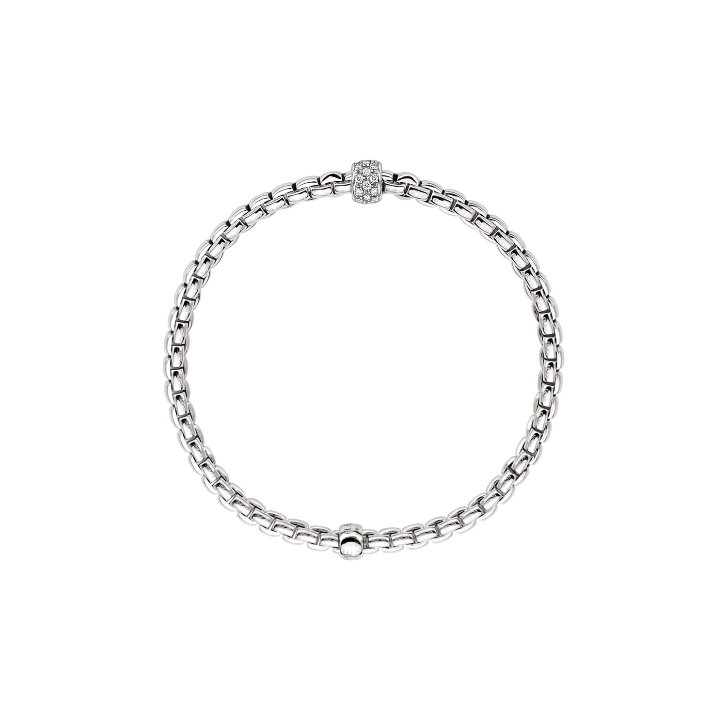 Fope Bracelet Eka Flex It Collection with Diamond Boule