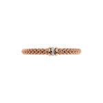 Fope Flex It Armband Love Nest Kollektion in Rose und Weißgold mit Diamanten