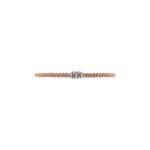 Fope Bracelet Prima Flex It Collection in Rose Gold with Diamonds