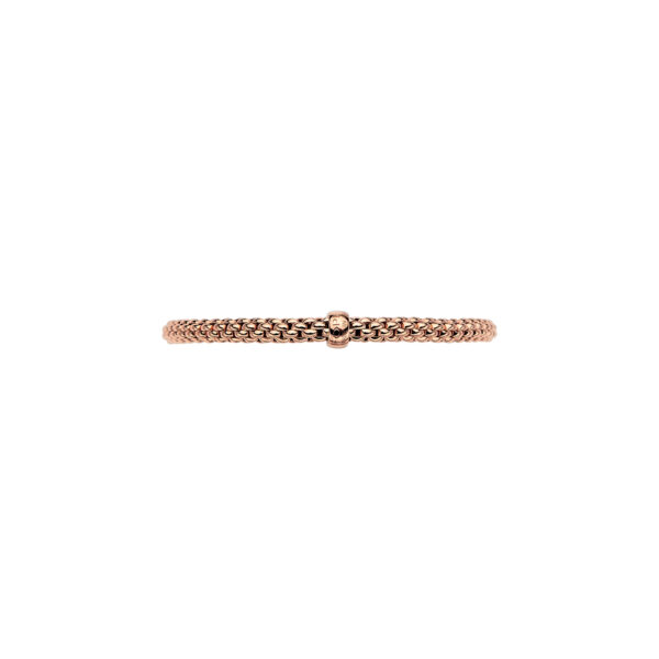 Fope Solo Flex It Bracelet in Rose Gold