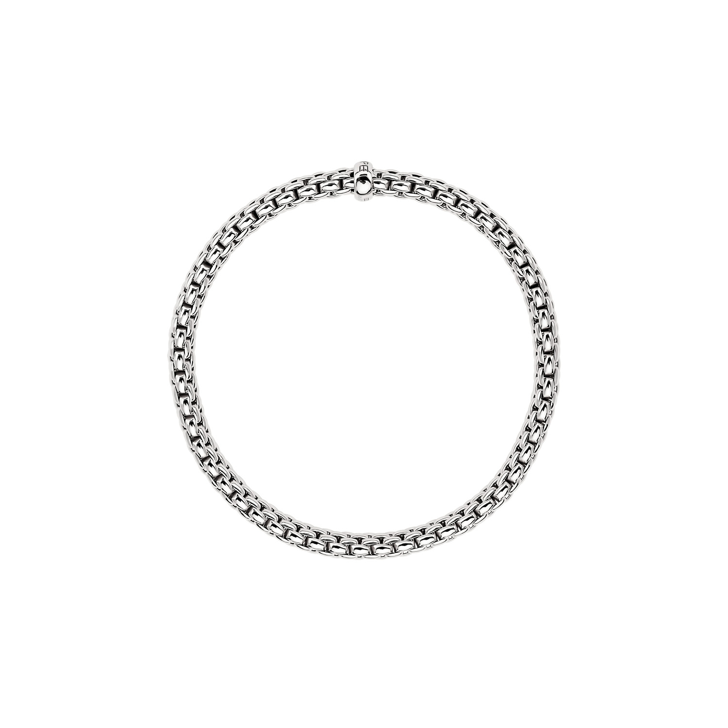 Fope Vendome Collection Flex It Bracelet in White Gold