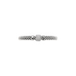 Fope Flex It Bracelet Vendome Collection in White Gold and Diamonds