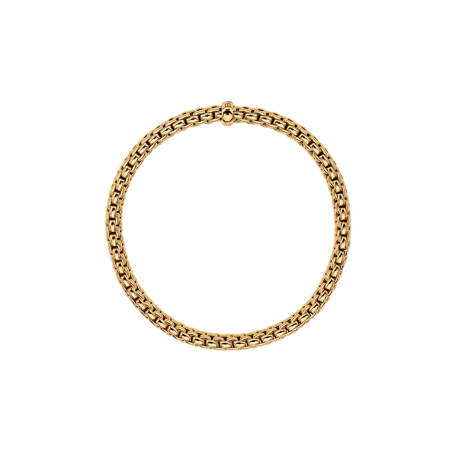 Fope Flex It Vendome Collection Armband aus Gelbgold