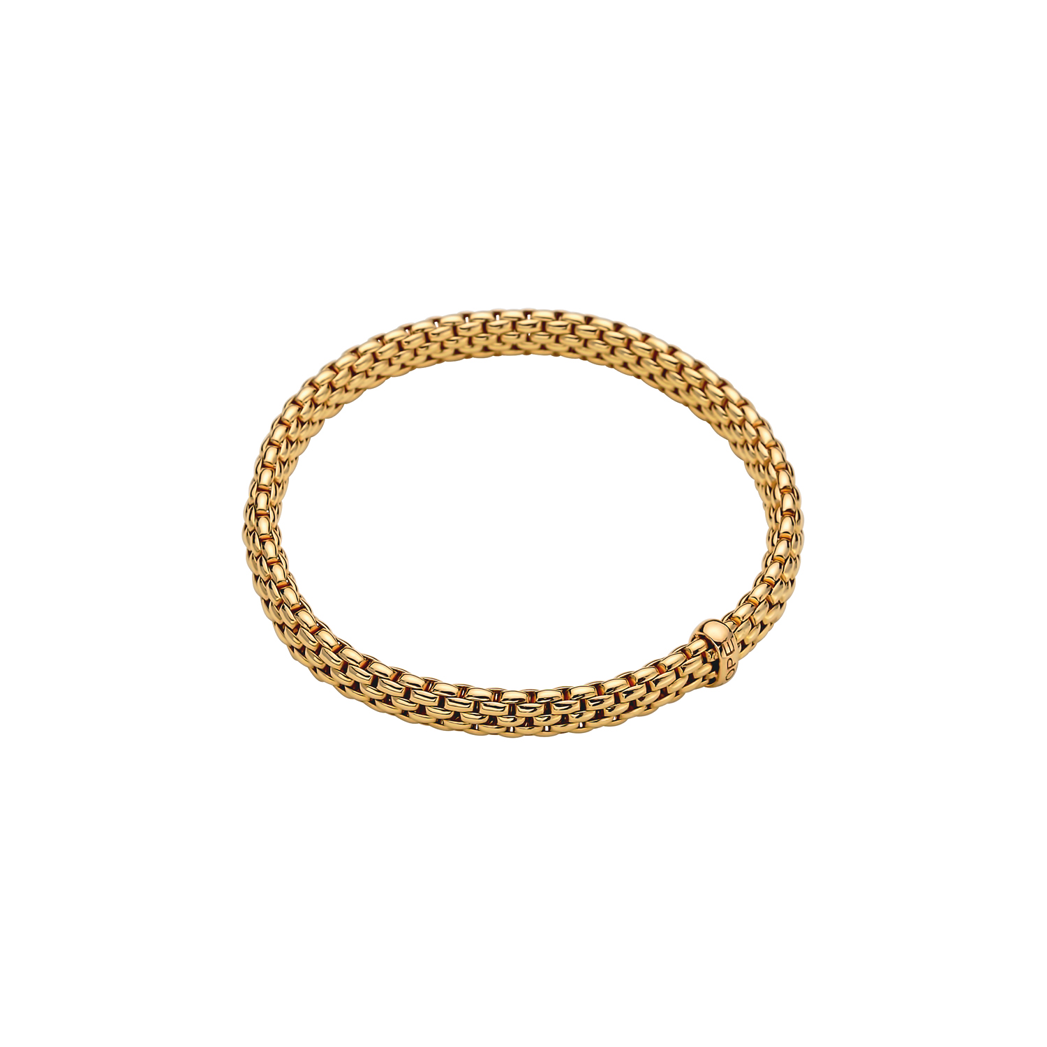 Fope Flex It Vendome Collection Armband aus Gelbgold